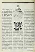 Better Homes & Gardens May 1978 Magazine Article: WHERE TO GET GOOD FINANCIAL ADVICE WHEN YOU NEED IT
