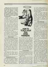 Better Homes & Gardens May 1978 Magazine Article: HOW TO TEACH YOUR DOG GOOD MANNERS