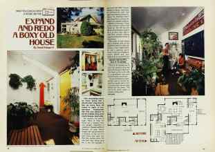 Better Homes & Gardens May 1978 Magazine Article: EXPAND AND REDO A BOXY OLD HOUSE