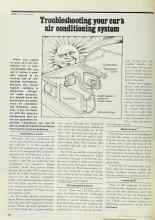 Better Homes & Gardens June 1978 Magazine Article: Troubleshooting your car's air conditioning system