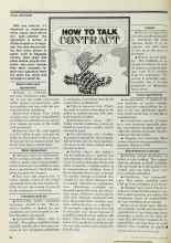 Better Homes & Gardens June 1978 Magazine Article: HOW TO TALK CONTRACT