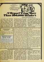 Better Homes & Gardens June 1978 Magazine Article: A Report From More Than 300,000 Readers
