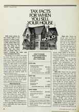 Better Homes & Gardens June 1978 Magazine Article: TAX FACTS FOR WHEN YOU SELL YOUR HOUSE