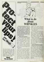 Better Homes & Gardens June 1978 Magazine Article: What to do about WRINKLES