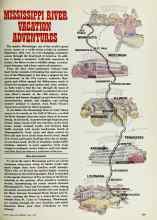Better Homes & Gardens June 1978 Magazine Article: MISSISSIPPI RIVER VACATION ADVENTURES