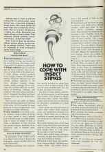 Better Homes & Gardens July 1978 Magazine Article: HOW TO COPE WITH INSECT STINGS
