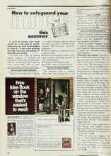 Better Homes & Gardens July 1978 Magazine Article: How to safeguard your HOUSE this summer