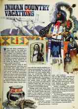 Better Homes & Gardens July 1978 Magazine Article: INDIAN COUNTRY VACATIONS