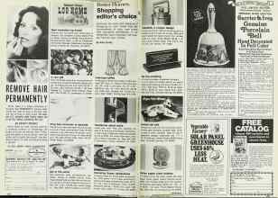 Better Homes & Gardens July 1978 Magazine Article: Better Homes Shopping editor's choice