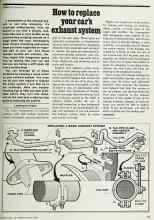 Better Homes & Gardens August 1978 Magazine Article: How to replace your car's exhaust system
