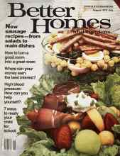 Better Homes & Gardens August 1978 Magazine Cover