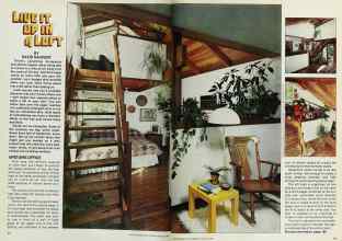Better Homes & Gardens August 1978 Magazine Article: LIVE IT UP IN A LOFT
