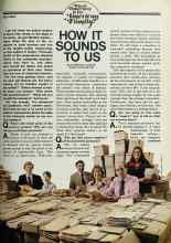 Better Homes & Gardens September 1978 Magazine Article: HOW IT SOUNDS TO US