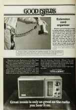 Better Homes & Gardens September 1978 Magazine Article: Extension cord organizer