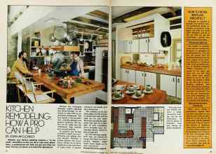 Better Homes & Gardens September 1978 Magazine Article: KITCHEN REMODELING: HOW A PRO CAN HELP