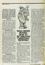 Better Homes & Gardens October 1978 Magazine Article: MAIL-ORDER BUYING: HOW TO ZIP THROUGH CHRISTMAS SHOPPING