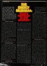 Better Homes & Gardens October 1978 Magazine Article: THE ENERGY DILEMMA WHAT'S HAPPENED TO OUR INITIATIVE?