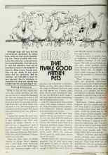 Better Homes & Gardens October 1978 Magazine Article: BIRDS THAT MAKE GOOD FAMILY PETS