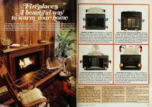Better Homes & Gardens October 1978 Magazine Article: Fireplaces A beautiful way to warm your home
