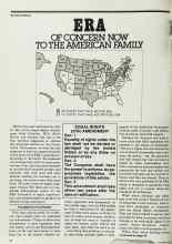 Better Homes & Gardens November 1978 Magazine Article: ERA OF CONCERN NOW TO THE AMERICAN FAMILY