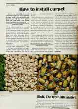 Better Homes & Gardens November 1978 Magazine Article: How to install carpet