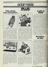 Better Homes & Gardens November 1978 Magazine Article: Take-along toys and games