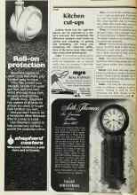 Better Homes & Gardens November 1978 Magazine Article: Kitchen cut-ups