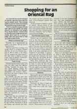 Better Homes & Gardens November 1978 Magazine Article: Shopping for an Oriental Rug