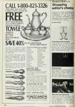 Better Homes & Gardens November 1978 Magazine Article: Shopping editor's choice