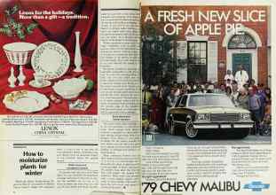 Better Homes & Gardens November 1978 Magazine Article: Page 54