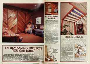 Better Homes & Gardens January 1979 Magazine Article: ENERGY-SAVING PROJECTS YOU CAN BUILD