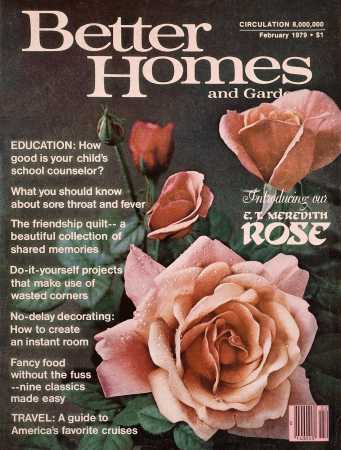 Better Homes & Gardens February 1979 Magazine Cover