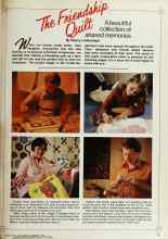 Better Homes & Gardens February 1979 Magazine Article: The Friendship Quilt