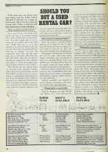 Better Homes & Gardens February 1979 Magazine Article: SHOULD YOU BUY A USED RENTAL CAR?