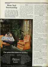 Better Homes & Gardens February 1979 Magazine Article: Brass bed buymanship