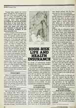 Better Homes & Gardens February 1979 Magazine Article: HIGH-RISK LIFE AND HEALTH INSURANCE