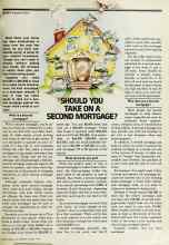 Better Homes & Gardens March 1979 Magazine Article: SHOULD YOU TAKE ON A SECOND MORTGAGE?