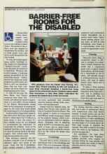 Better Homes & Gardens March 1979 Magazine Article: BARRIER-FREE ROOMS FOR THE DISABLED
