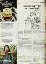 Better Homes & Gardens March 1979 Magazine Article: BABY FURNITURE BUYMANSHIP