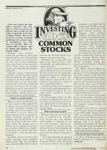Better Homes & Gardens March 1979 Magazine Article: INVESTING abc's: COMMON STOCKS