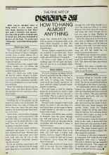 Better Homes & Gardens March 1979 Magazine Article: HOW TO HANG ALMOST ANYTHING
