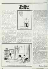 Better Homes & Gardens March 1979 Magazine Article: The Man Next Door