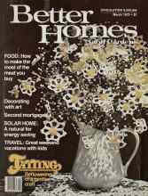 Better Homes & Gardens March 1979 Magazine Cover