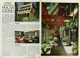 Better Homes & Gardens March 1979 Magazine Article: A Step Ahead in SOLAR LIVING