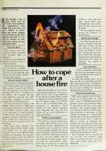 Better Homes & Gardens April 1979 Magazine Article: How to cope after a house fire