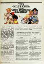 Better Homes & Gardens April 1979 Magazine Article: YOUR CHILD'S SCHOOL AND THE 