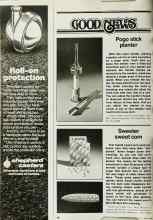 Better Homes & Gardens April 1979 Magazine Article: Pogo stick planter