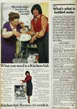 Better Homes & Gardens April 1979 Magazine Article: What's what in bottled water