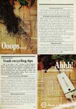 Better Homes & Gardens April 1979 Magazine Article: Trash recycling tips