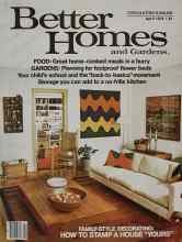 Better Homes & Gardens April 1979 Magazine Cover